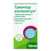 Триампур композитум 12,5мг+25мг таб. №50 (ТЕВА)