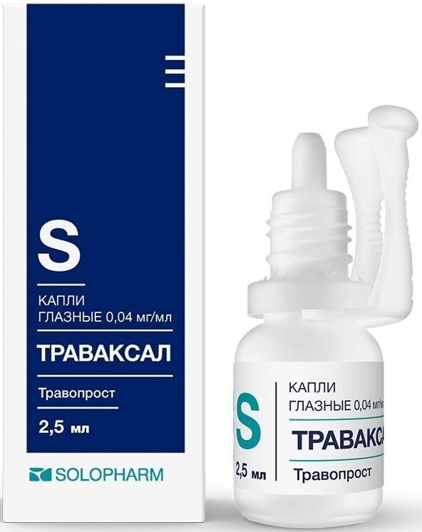 Траваксал 40мкг/мл 2,5мл капли глазн. №1 фл.-кап. (Гротекс ооо)