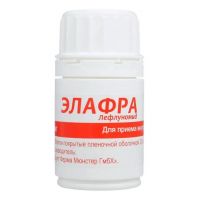 Элафра 20мг таб.п/об.пл. №30 (РОМФАРМ)