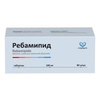 Ребамипид 100мг таб.п/об.пл. №90 (ОБНИНСКАЯ ХФК)