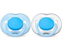 Avent (Авент) соска-пустышка фри-флау №2 6-18 мес. для мальчика scf178/27 (ФИЛИПС)