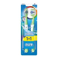 Oral-B (Орал би) зубная щетка комплекс пятистор. чистка средняя 1+1шт (ORAL-B LABORATORIES IRELAND LTD.)