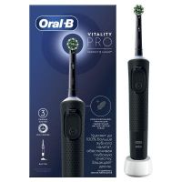 Oral-B (Орал би) зубная щетка электрическая vitality pro d103.413.3 black 3708 (BRAUN)