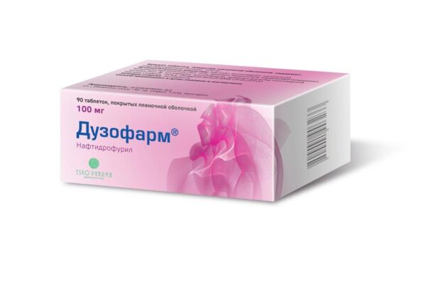 Дузофарм 100мг таб.п/об.пл. №90 (Sopharma ad_2)