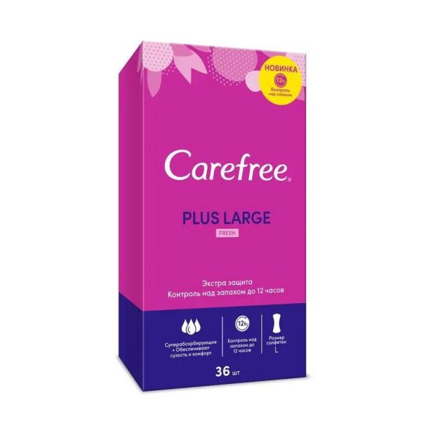 Carefree (Кэфри) прокладки ароматизированные №36 макси (Johnson & johnson s.p.a.)