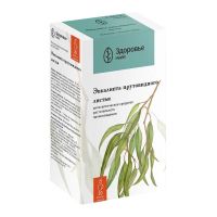 Эвкалипта лист 1,5г №20 ф/п. (ЗДОРОВЬЕ ФИРМА)