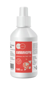 Эколеко амминорм (аммиака раствор) 10% 100мл (БИОЛАЙН ООО)