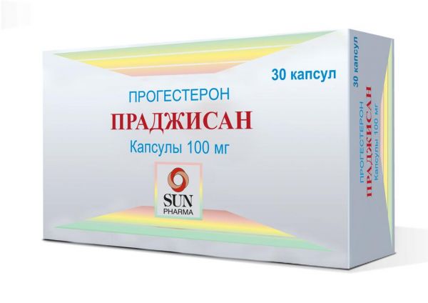 Праджисан 100мг капсулы №30 (Sun pharmaceutical industries ltd.)
