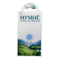 Мумие горно-алтайское 2г пластина №1 (ЭВАЛАР)