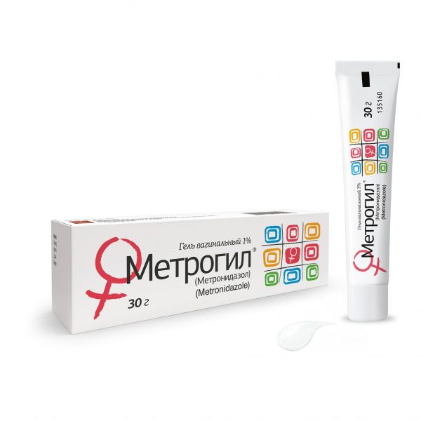 Метрогил 1% 30г гель ваг. №1 туба  аппликатор (Unique pharmaceutical laboratories_1)