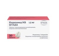 Индапамид 1,5мг таб.п/об.пл.пролонг.высв. №30 (НИЖФАРМ)