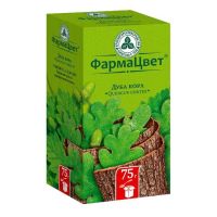 Дуба кора 75г №1 пач. (КРАСНОГОРСКЛЕКСРЕДСТВА)