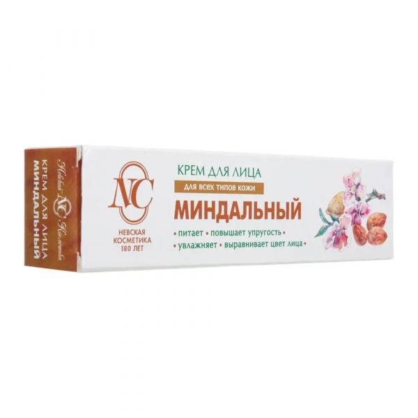 Крем для лица 40г миндаль (Невская косметика)