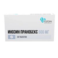 Инозин пранобекс 500мг таб. №30 (АТОЛЛ)