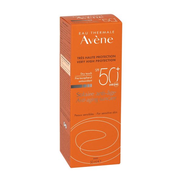 Avene (авен) солнцезащитный крем 50мл spf50+ антивозрастной 2655 (Pierre fabre dermo-cosmetique)