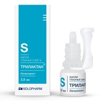 Трилактан 0,005% 2,5мл капли глазн. №1 фл.-кап. (ГРОТЕКС)