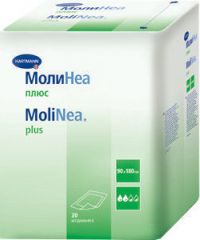 Hartmann (Хартманн) пеленки молинеа плюс №20 90*180см 1618240 (ХАРТМАНН)