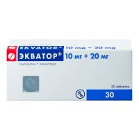 Экватор 10мг+20мг таб. №30 (ГЕДЕОН РИХТЕР)