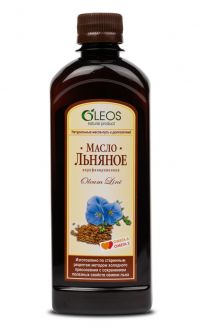 Oleos (Олеос) масло льняное 350мл пищевое (ОЛЕОС ООО)