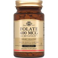 Solgar (Солгар) фолат 400мкг метафолин таб. №50 (СОЛГАР)