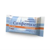 Салфетки стерильные №10 шт.  10*10см (НЬЮФАРМ ООО)