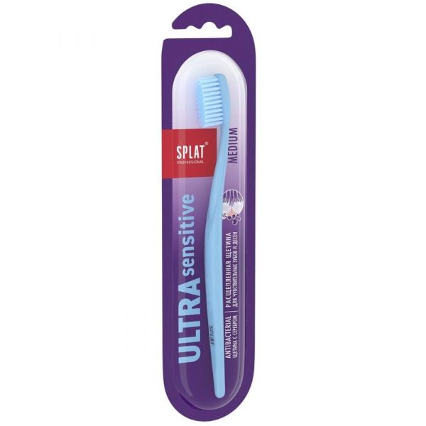 SPLAT (Сплат) зубная щетка сенситив проф. средняя (Скайлаб ао)