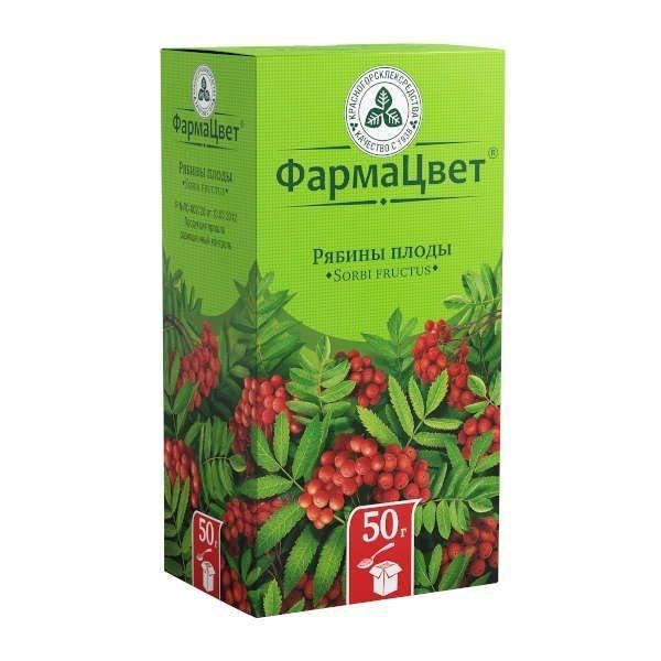 Рябины плоды 50г №1 пач. (Красногорсклексредства оао)