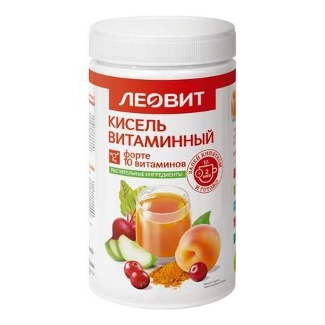 Леовит кисель витаминный форте 400г №1 бан. (Леовит нутрио ооо)