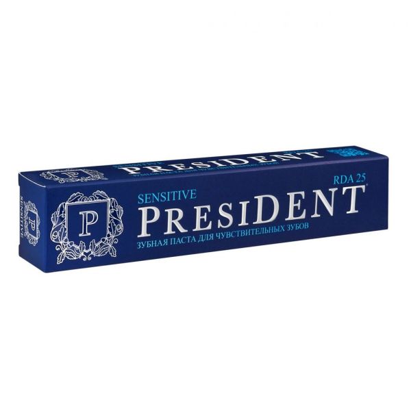 President (президент) зубная паста сенситив 100мл (Зеленая дубрава зао)