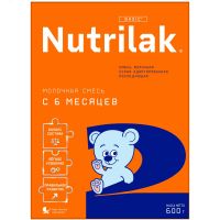 Nutrilak  (нутрилак) молочная смесь 2 600г 6-12 мес. (ИНФАПРИМ АО)
