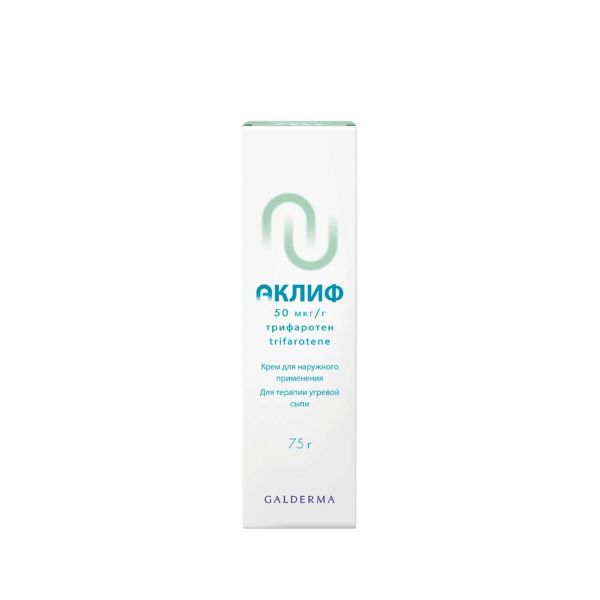 Аклиф 50мкг/г 75г крем д/пр.наружн. фл. (Galderma laboratoires)