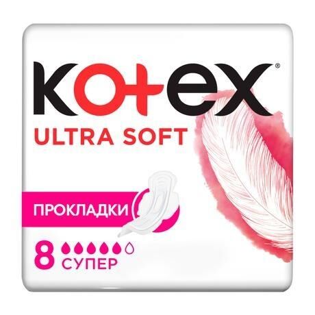 Kotex (Котекс) прокладки ультра №8 софт супер 5570/5485 (Kimberly-clark sp.z.o.o)