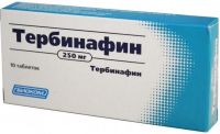 Тербинафин 250мг таб. №10 (БИОКОМ ЗАО)