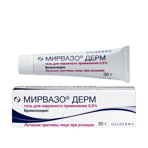 Мирвазо дерм 0,5% 30г гель д/пр.наружн. №1 туба (Galderma laboratoires)
