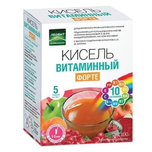 Леовит кисель витаминный форте 20г №1 пак. (Леовит нутрио ооо)