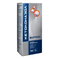 Кетоконазол шампунь от перхоти 2% 150мл (ВЕРТЕКС)