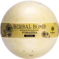 Fabrik cosmetology (Фабрик косметолоджи) шарик бурлящий для ванны herbal 120г ромашка (ФАБРИК КОСМЕТИК ООО)