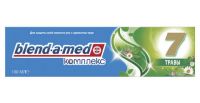 Blend-a-med (Бленд-а-мед) зубная паста комплекс 7 с ополаскивателем 2 в 1 100мл травы (PROCTER & GAMBLE CO.)