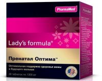 Lady's formula (Ледис формула) пренатал оптима таб. №30 (WEST COAST LABORATORIES INC.)