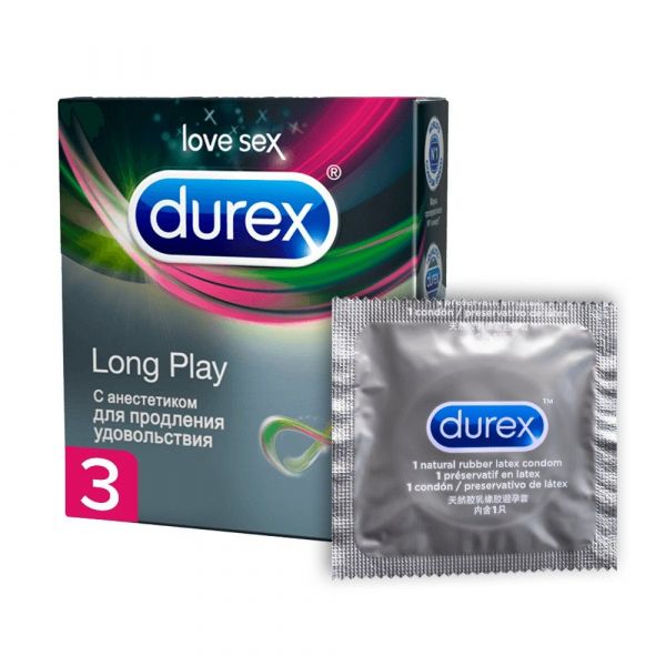 Презерватив durex №3 performa long play (Ssl international plc.)