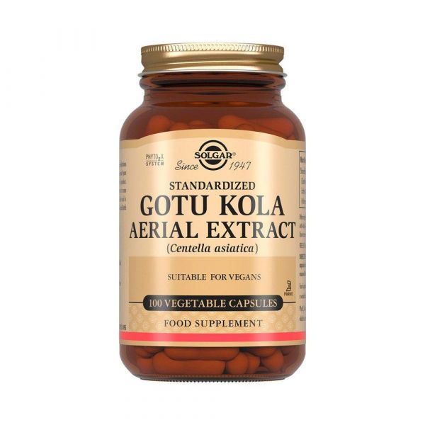 Solgar (Солгар) экстракт готу кола 424мг капс. №100 (Solgar vitamin and herb)