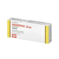 Моноприл 20мг таб. №28 (БАУШ ХЕЛС)