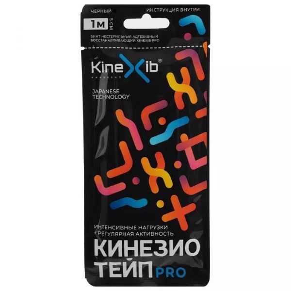 Бинт кинезио-тейп kinexib pro 1м*5см бежевый (Winner industries  co.)