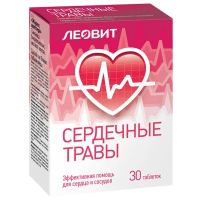 Леовит сердечные травы 300мг таб. №30 (ЛЕОВИТ НУТРИО)