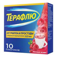 Терафлю пор.д/р-ра д/пр.внутр. №10 пак.  лесн.ягоды (ГЛАКСО)