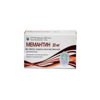 Мемантин 20мг таб.п/об.пл. №90 (ФАРМЗАЩИТА НПЦ)