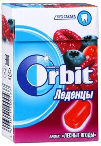 Orbit (Орбит) леденцы без сахара 35г лесные ягоды (РЭЙД-21)