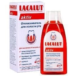 Lacalut (Лакалют) ополаскиватель для полости рта 300мл актив (Dr.theiss naturwaren gmbh)
