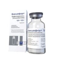 Бакцефорт 1,5г+1,5г пор.д/р-ра д/ин.в/в.,в/м. №1 фл. (КРАСФАРМА)