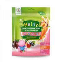 Heinz (Хайнц) каша молочная 200г многозерн. слива вишня ч.смород. (ХАЙНЦ-ГЕОРГИЕВСК ЗАО)